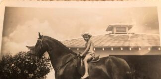 A look at the history of Virginia Gardens A boy riding a horse in Virginia Gardens