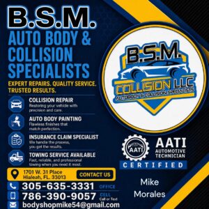B.S.M. Auto Body & Collision Specialists