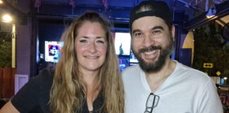 Lisa And Adrian Filled Woody’s Backyard Grill With Acoustic Chemistry